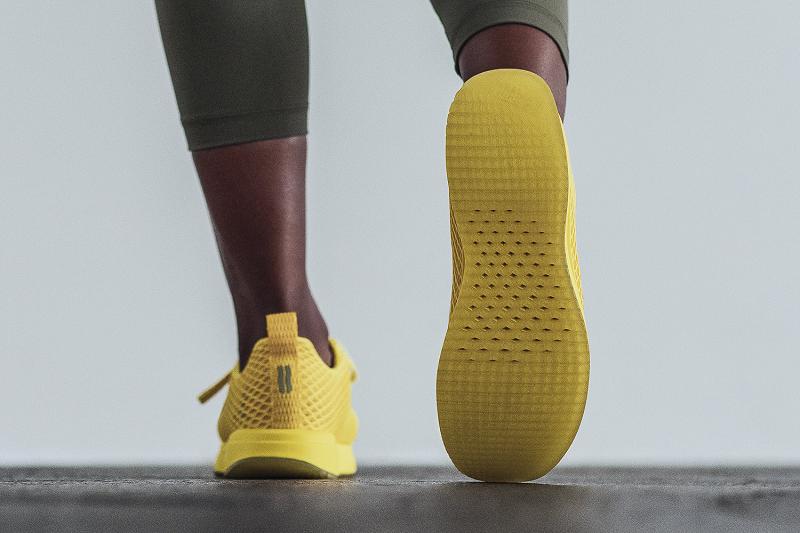 Women's Nobull Rubber Ducky Mesh Running Shoes Yellow | SG Z2747U